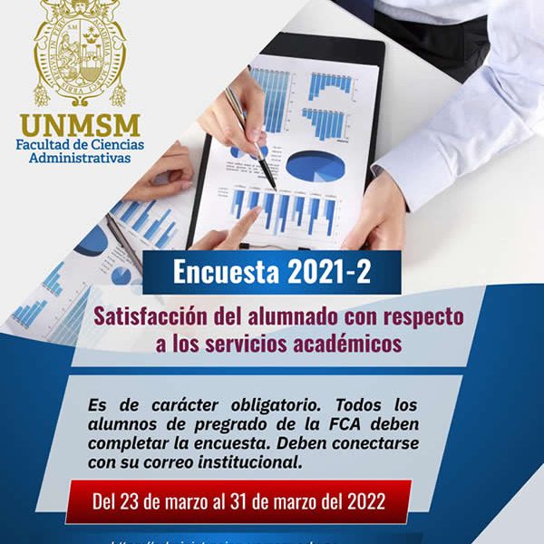 Encuesta de satisfacción del alumnado de pregrado con respecto a los servicios académicos 2021-2