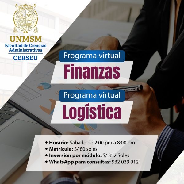 Programa de capacitación en Logística y Finanzas: inicio de clases 3 de setiembre