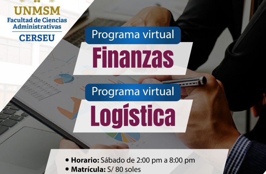Participa en el programa virtual en Finanzas y Logísticas
