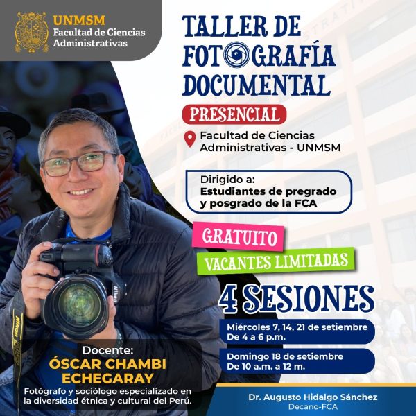 Taller gratuito de fotografía documental