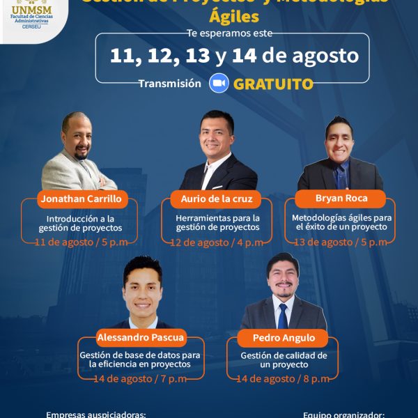 Ciclo de conferencias: Gestión de Proyectos y Metodologías Ágiles