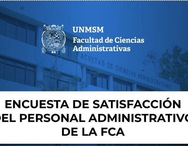 Hasta el 20 de agosto se amplia la encuesta de satisfacción del personal administrativo 2022-I