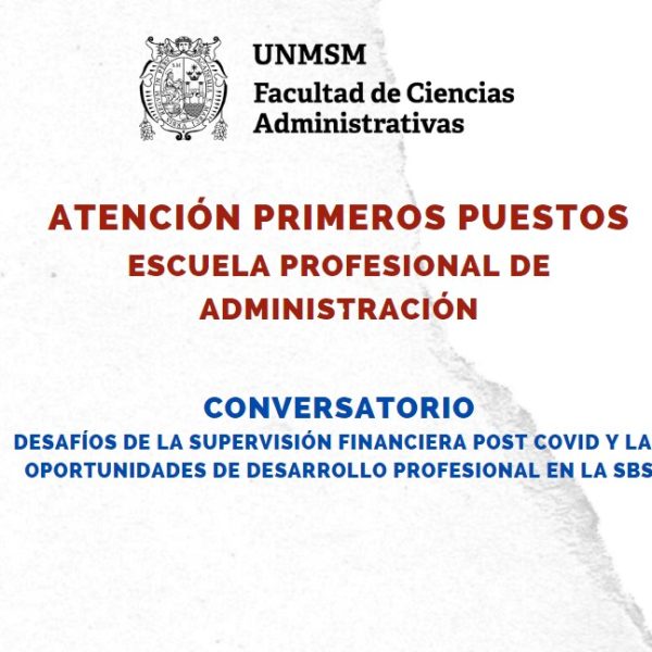 Conversatorio dirigido a primeros puestos de la carrera de administración