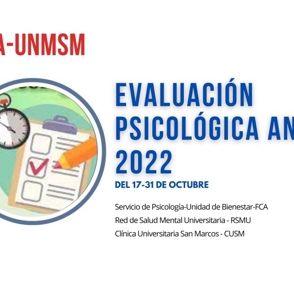 Evaluación psicológica anual 2022