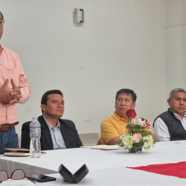 Decano de la FCA se reunió con alcaldes electos de Chancay y Huaral