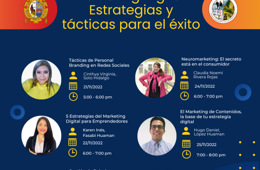 Ciclo de conferencias «Marketing digital: Estrategias y tácticas para el éxito».