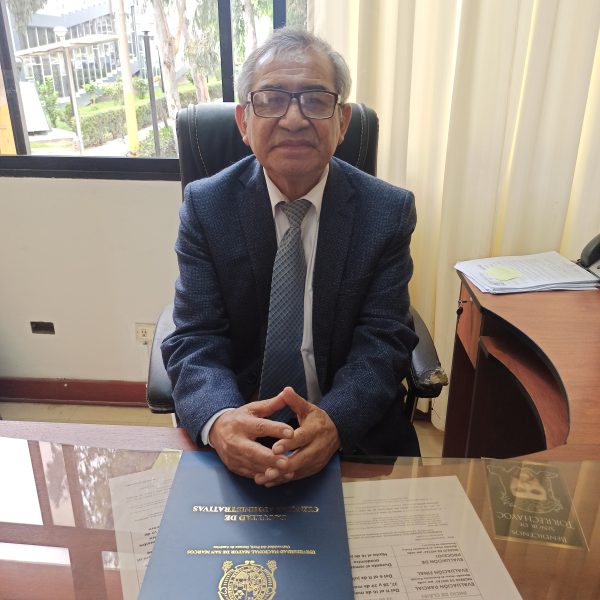 Felicitamos al Dr. Edgar Vicente Armas: Director (e) de la Unidad de Investigación de la FCA