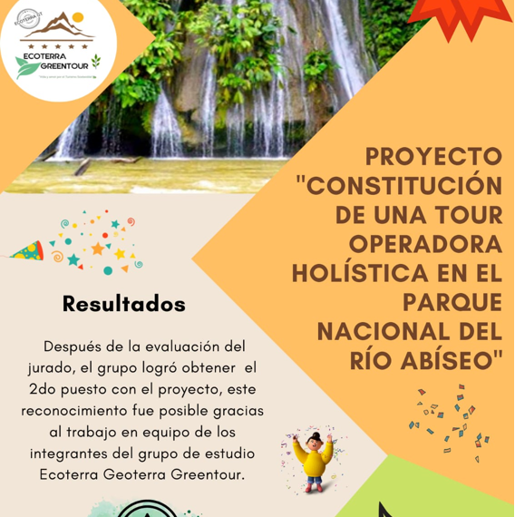 Estudiantes de Administración de Turismo ganadores de concurso sobre proyectos de desarrollo turístico en la cuenca amazónica