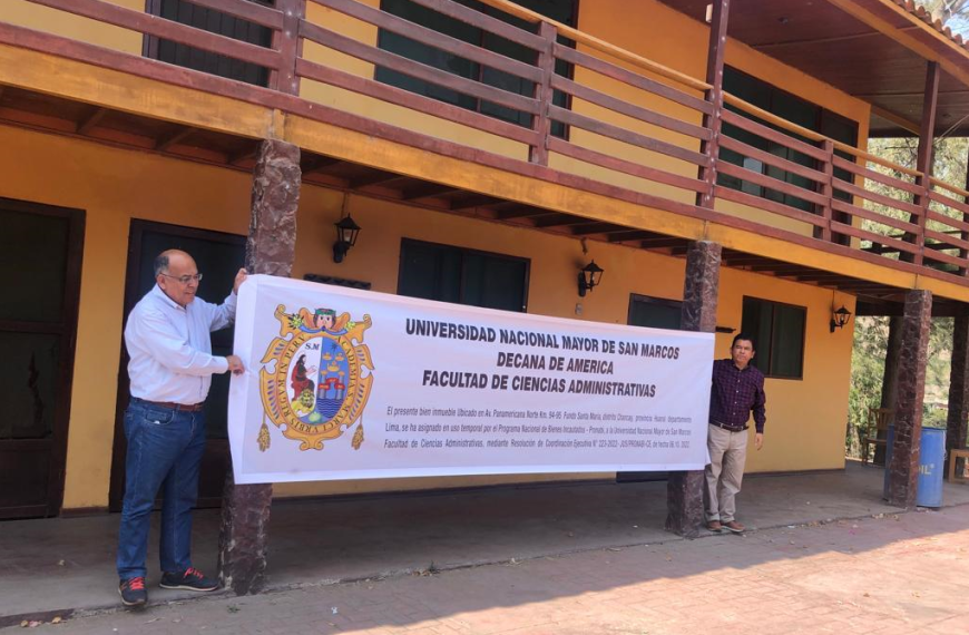 Toma de posesión del fundo en Chancay