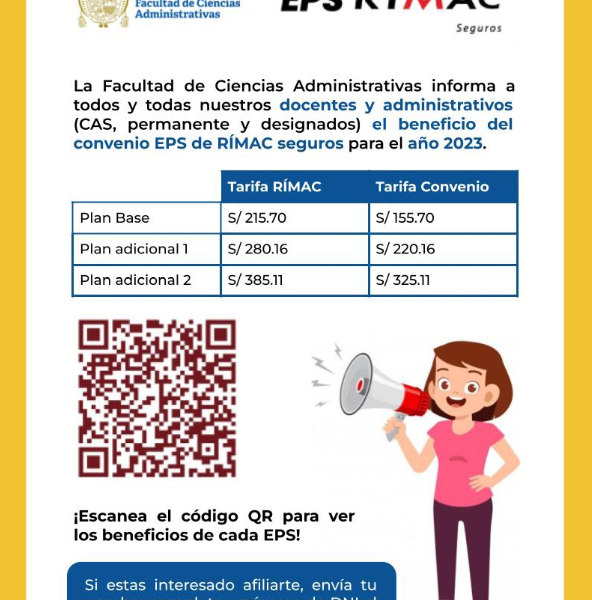 Beneficios del convenio entre Seguros Rímac y UNMSM para el 2023