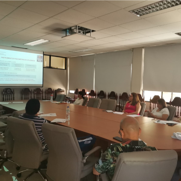 Resultados de evaluación psicológica realizada a estudiantes de la FCA