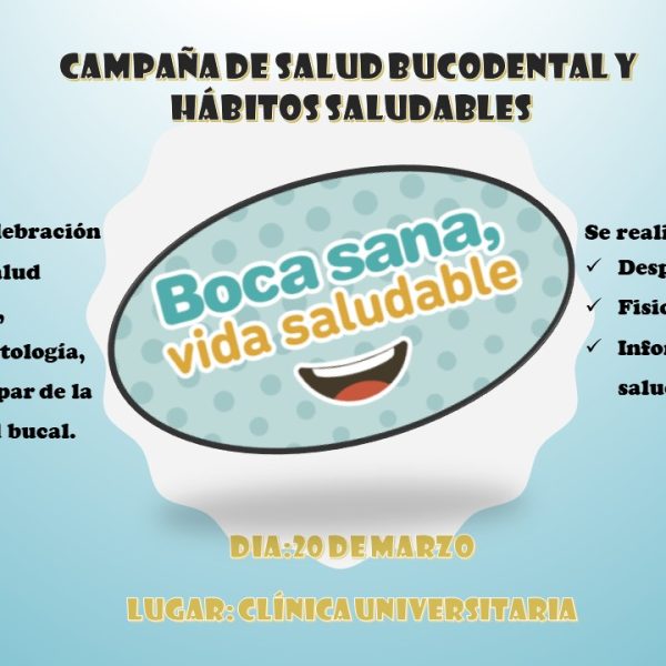  Campaña de salud bucal: 20 de marzo