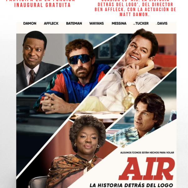 FCA inaugura Cineclub con la película ‘Air: la historia detrás del logo’