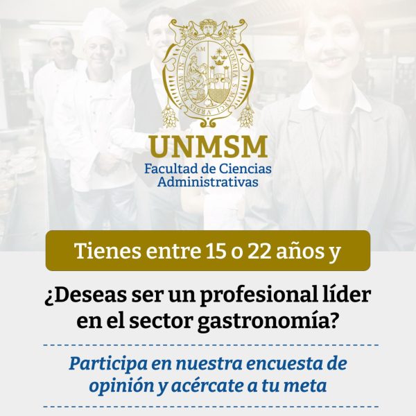 Tienes entre 15 o 22 años y ¿Deseas ser un profesional líder en el sector gastronomía?