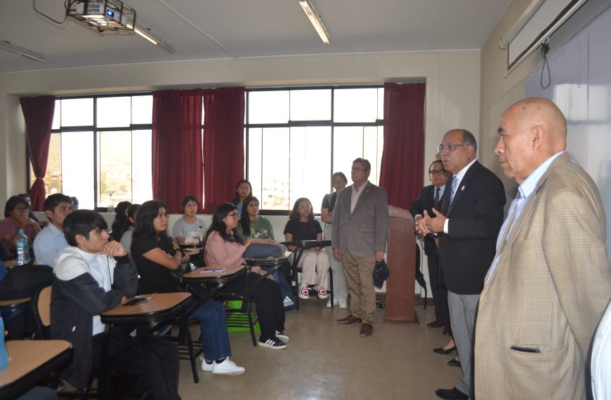 Directivos de la FCA de se reunieron con estudiantes de la sede de San Juan de Lurigancho