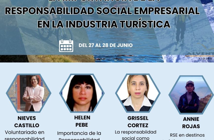Ciclo de conferencias:  «La importancia de la responsabilidad social empresarial en la industria turística»