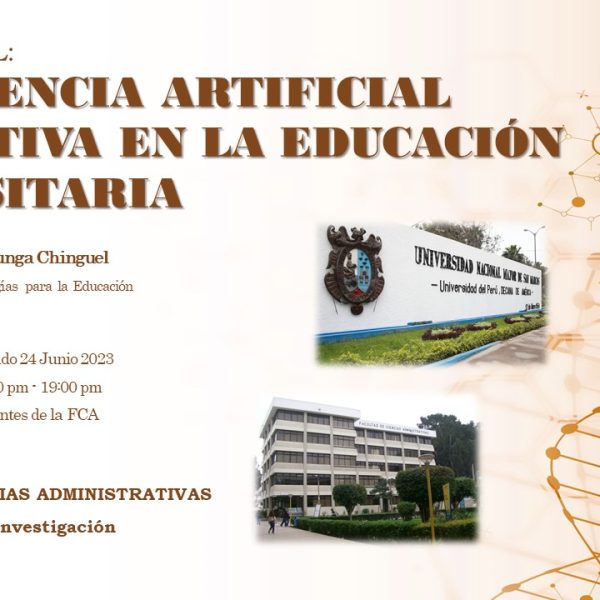 Taller: Inteligencia artificial generativa en la educación universitaria