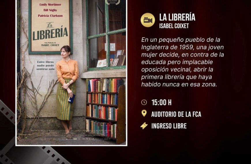 Película «La Librería», fue reprogramada para el 14 de julio