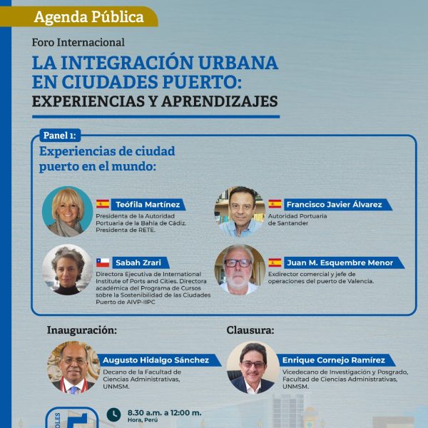 Foro Internacional: Experiencias exitosas de ciudades puerto en el mundo y el caso del megapuerto de Chancay