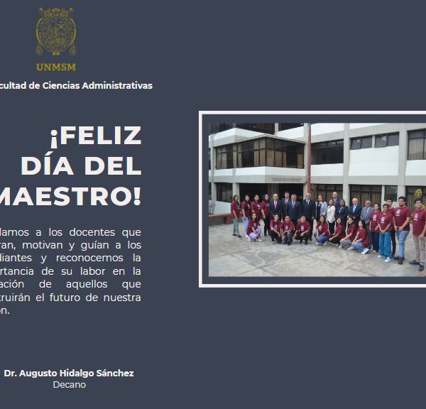 Feliz Día del Maestro