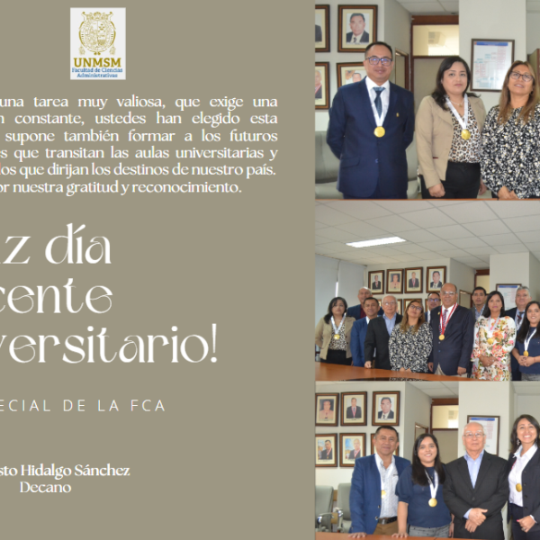 Feliz Día del Docente Universitario
