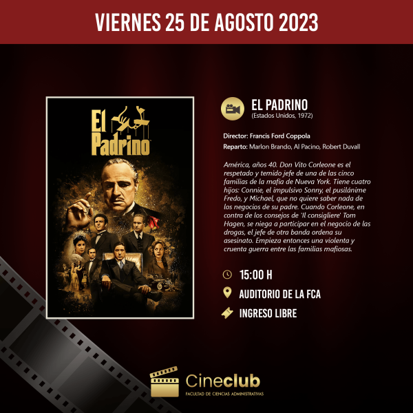 Con El Padrino culminamos el ciclo de las mejores películas de Hollywood