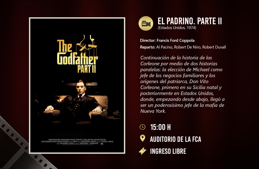 En setiembre el Cineclub de la FCA presenta lo mejor del cine de gásnteres