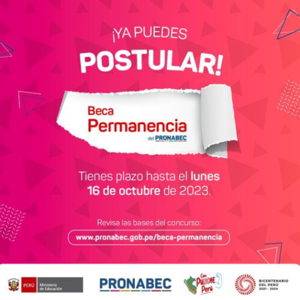 Convocatoria a Beca Permanencia 2023