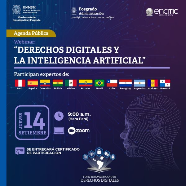Webinar Derechos Digitales y la Inteligencia Artificial