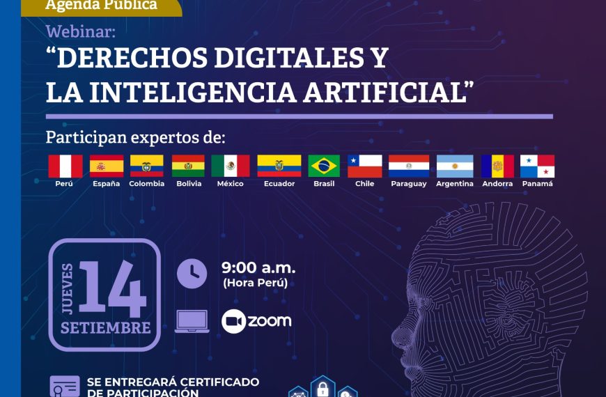 Webinar Derechos Digitales y la Inteligencia Artificial