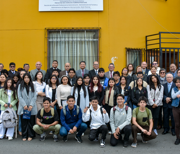 FCA de la UNMSM inauguró aulas y firmó convenio con la Municipalidad de Chancay