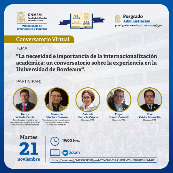  La internacionalización académica y la experiencia académica y la experiencia en la Universidad de Burdeos