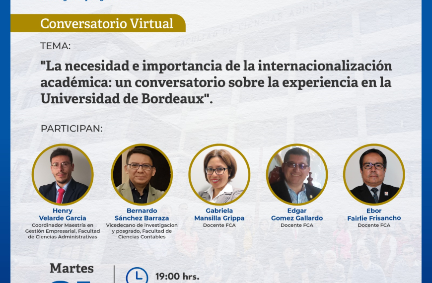  La internacionalización académica y la experiencia académica y la experiencia en la Universidad de Burdeos