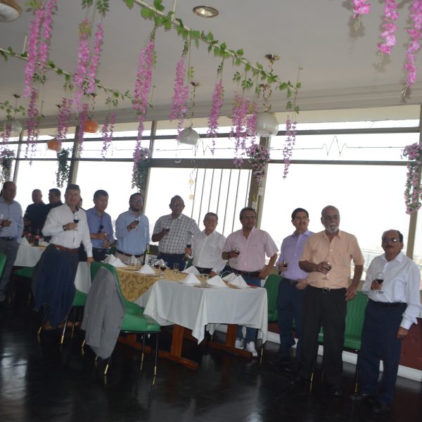 Reunión de confraternidad con docentes de la FCA.