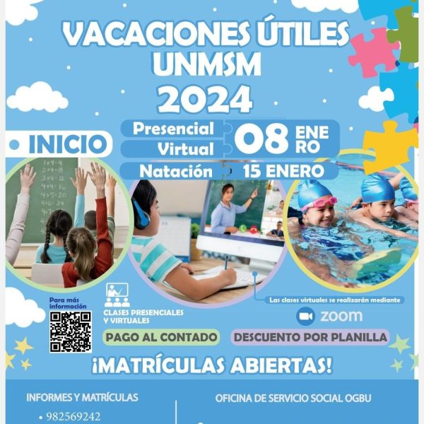 Vacaciones útiles UNMSM 2024