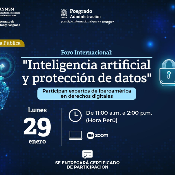 Webinar: “Inteligencia artificial y protección de datos”