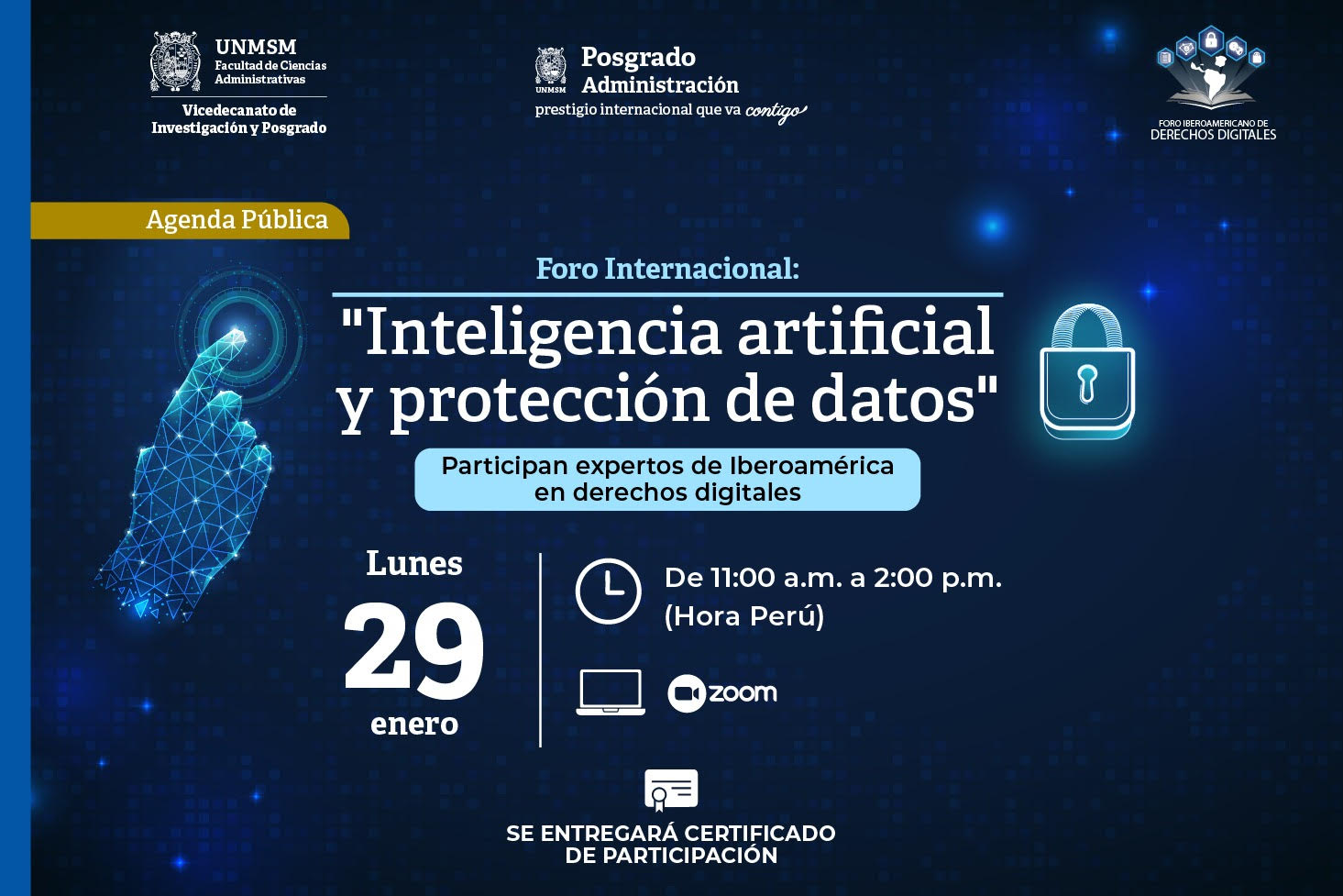 Webinar: «Inteligencia artificial y protección de datos»