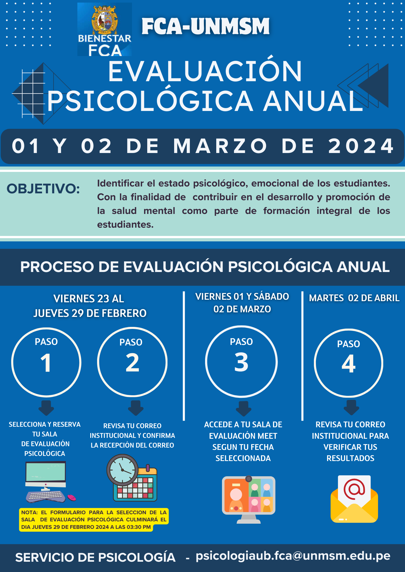 Evaluación psicológica anual 2024