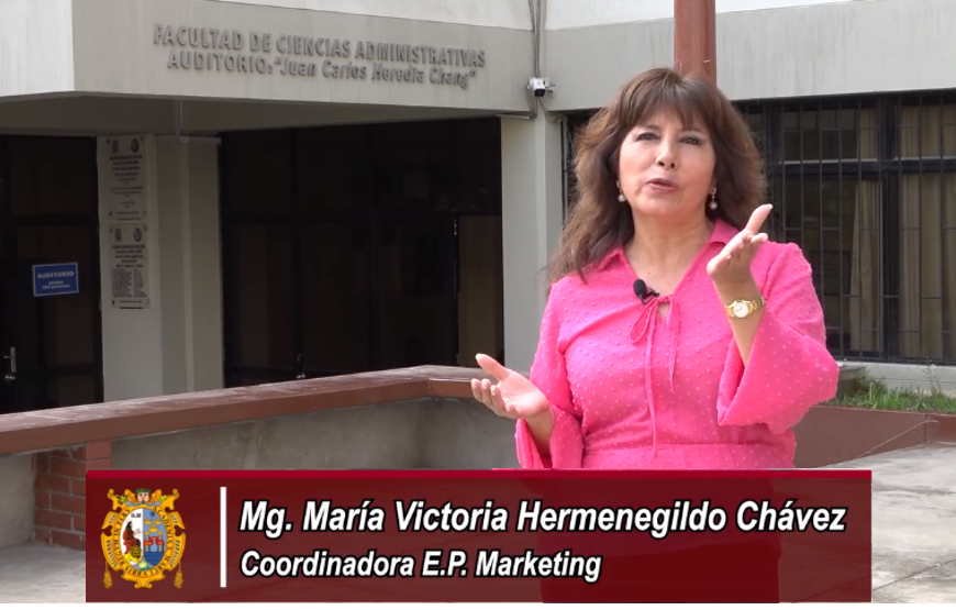 ¡Felicitaciones a la Mg. María Victoria Hermenegildo Chávez por su nombramiento como coordinadora de la EP de Marketing!