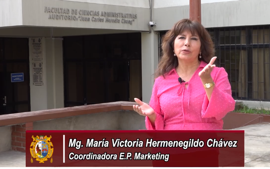 ¡Felicitaciones a la Mg. María Victoria Hermenegildo Chávez por su nombramiento como coordinadora de la EP de Marketing!