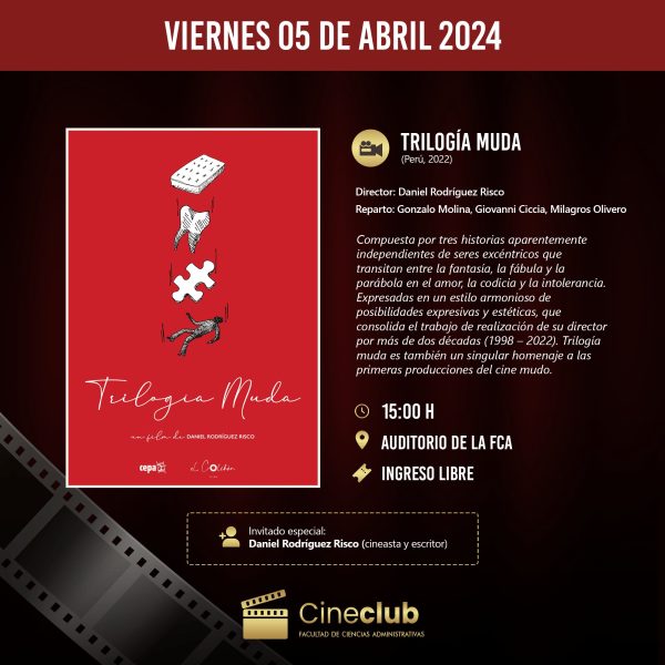 En abril reiniciamos actividades en el Cineclub de la FCA