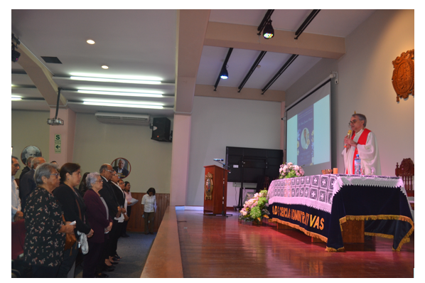 Emotiva misa en memoria del doctor Mauro Granados Maguiño, vicedecano académico de la FCA
