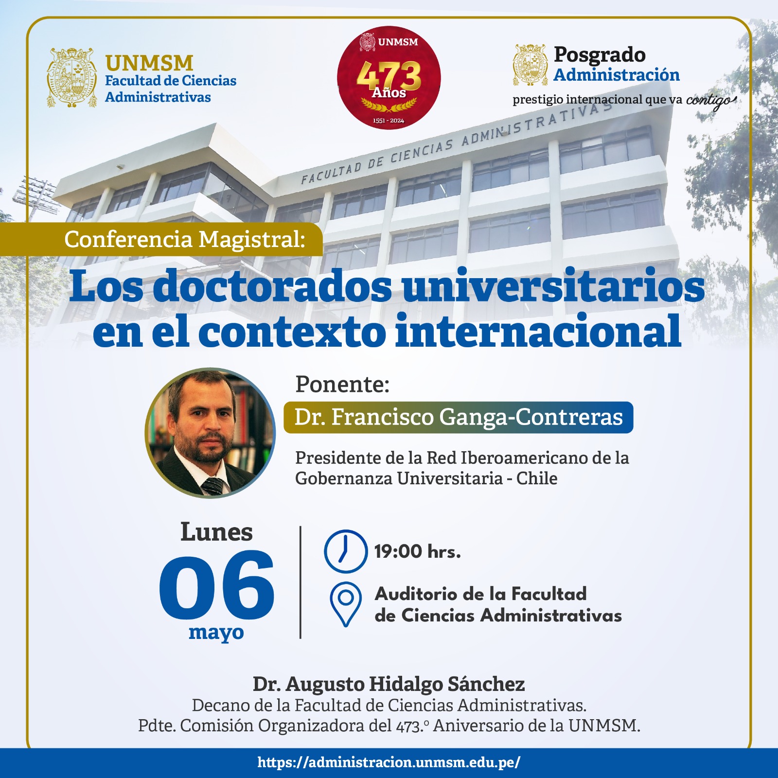 Conferencia magistral: Los doctorados universitarios en el contexto internacional
