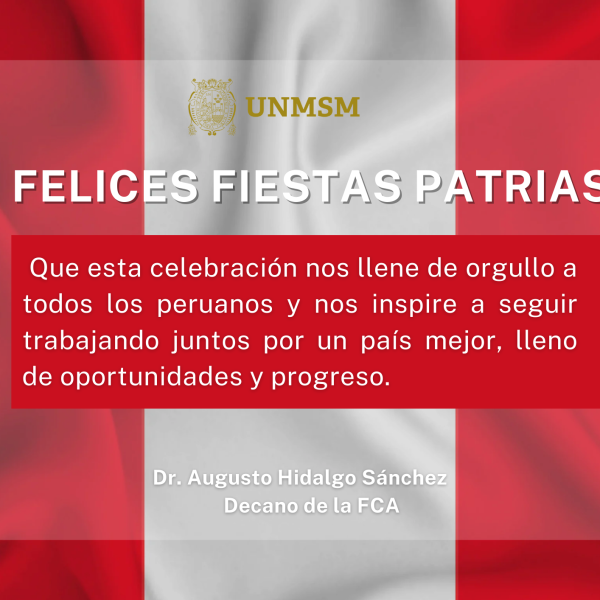 Felices Fiestas Patrias