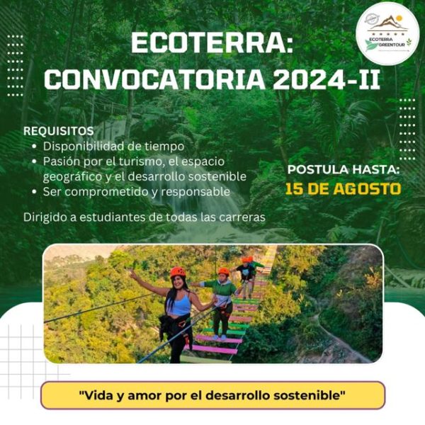 Convocatoria Ecoterra 2024-II