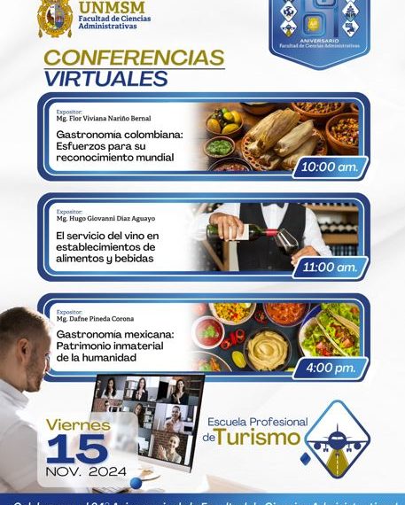 Celebramos el 64° Aniversario de la FCA con conferencias virtuales de gastronomía y enología