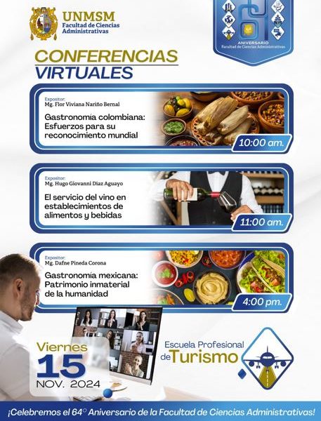 Celebramos el 64° Aniversario de la FCA con conferencias virtuales de gastronomía y enología