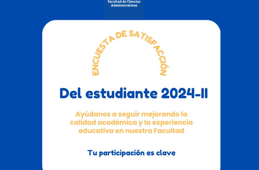 Encuesta de satisfacción del estudiante 2024-II