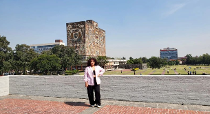 Frida Pazo Céspedes comparte su experiencia en la UNAM: un intercambio transformador