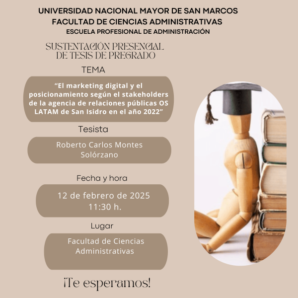 Marketing digital y posicionamiento: Sustentación de tesis en la FCA